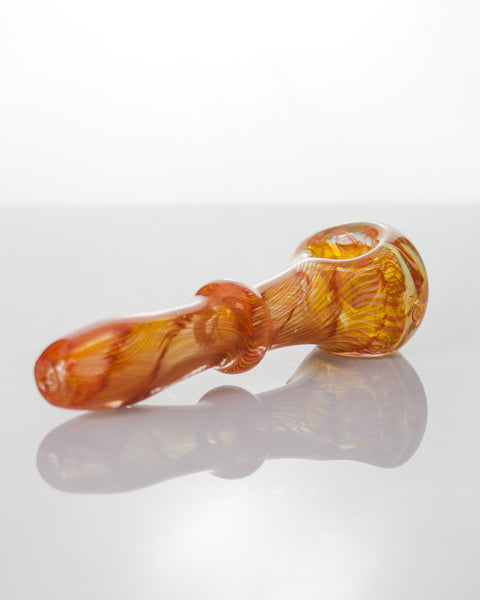 Gold Inside Out Spoon Pipe